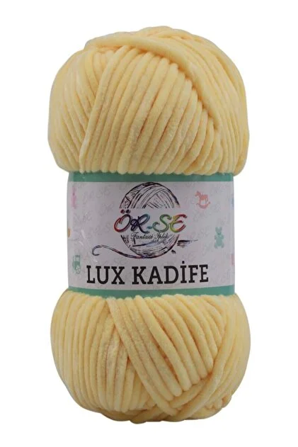 ÖRSE LÜX KADİFE 3266  LİMON SARI