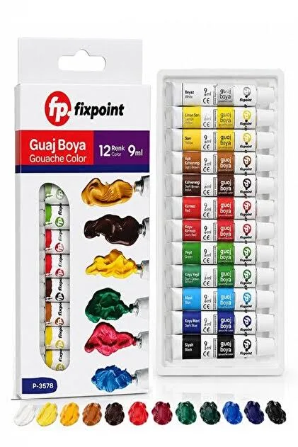 Fixpoint Guaj Boya 12 Renk 9 ml