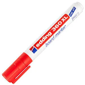 EDDİNG TAHTA KALEMİ KIRMIZI