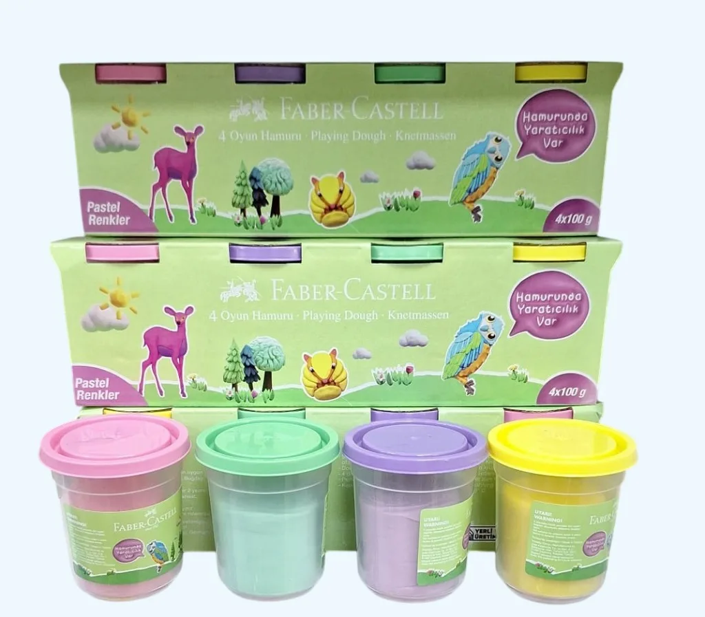 FABER CASTELL OYUN HAMURU 4*100