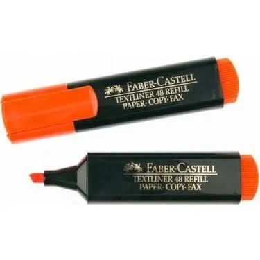 FABER CASTELL. FOSFORLU KALEM TURUNCU