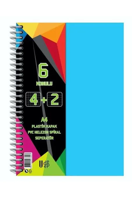 DEFTER UDEP AYRAÇLIA4  4+2 150 SAYFA