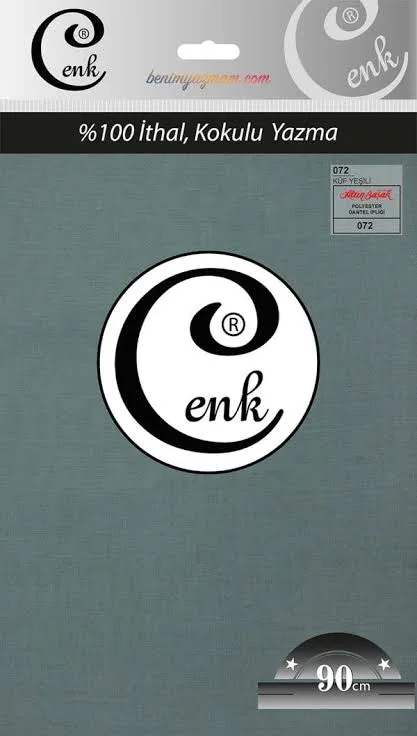 CENK YAZMA KÜF YEŞİLİ 072