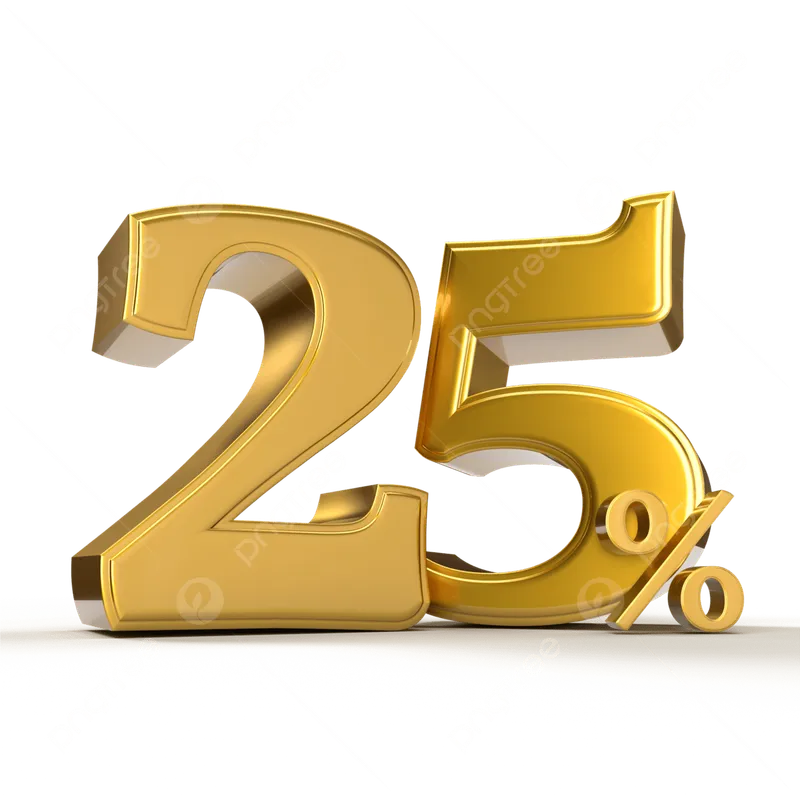 25