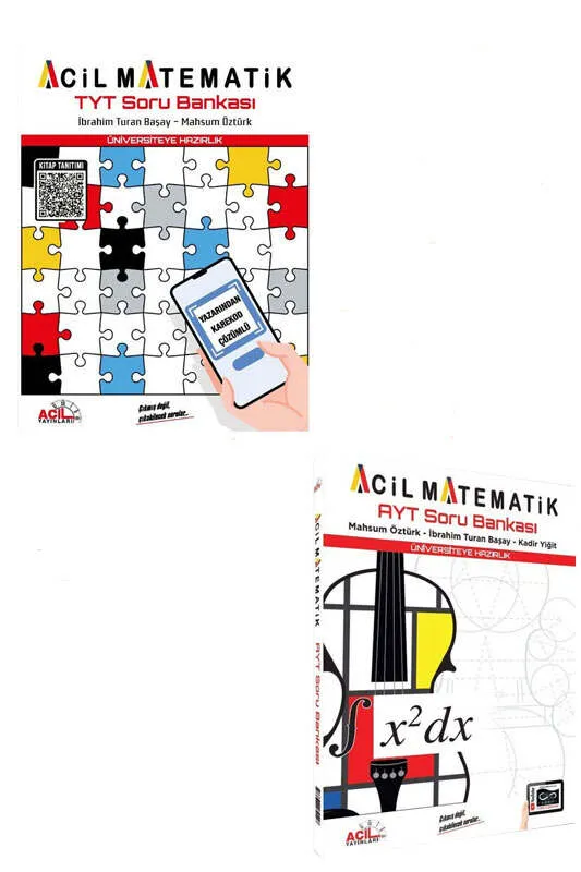ACİL YAYINLARI TYT AYT ( İKİNCİ EL )