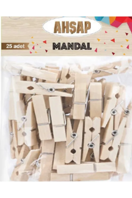 AHŞAP ORTA BOY MANDAL