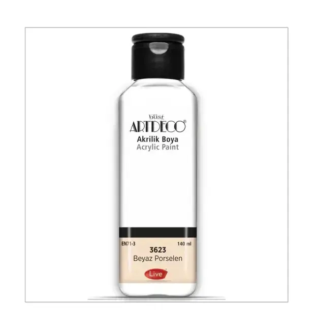 AKRİLİK BOYA ART DECO BEYAZ 140 ML