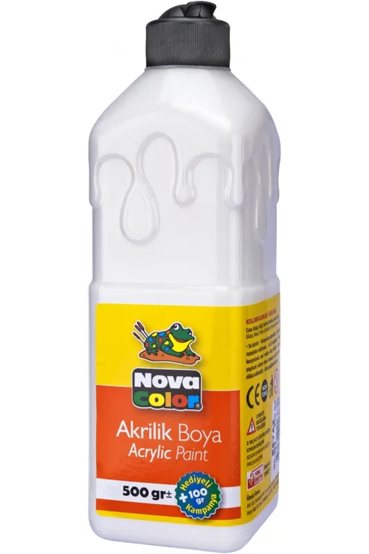 AKRİLİK BOYA NOVA COLOR 100 GR BEYAZ