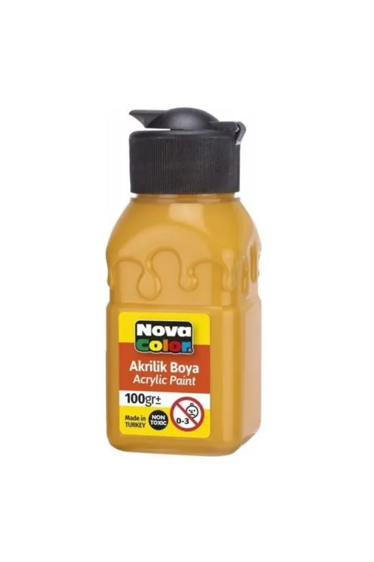 AKRİLİK BOYA NOVA COLOR 100 GR SARI
