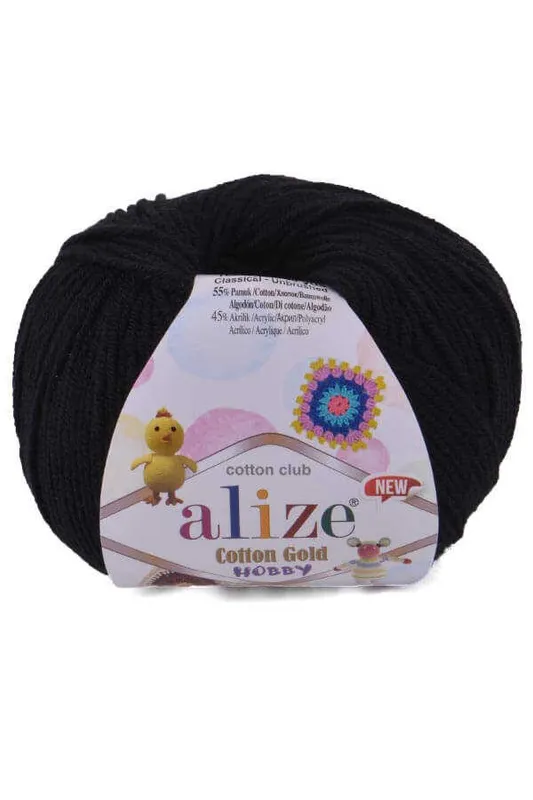 ALİZE COTTON GOLD 60 SİYAH