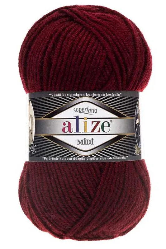 ALİZE MİDİ 57 BORDO