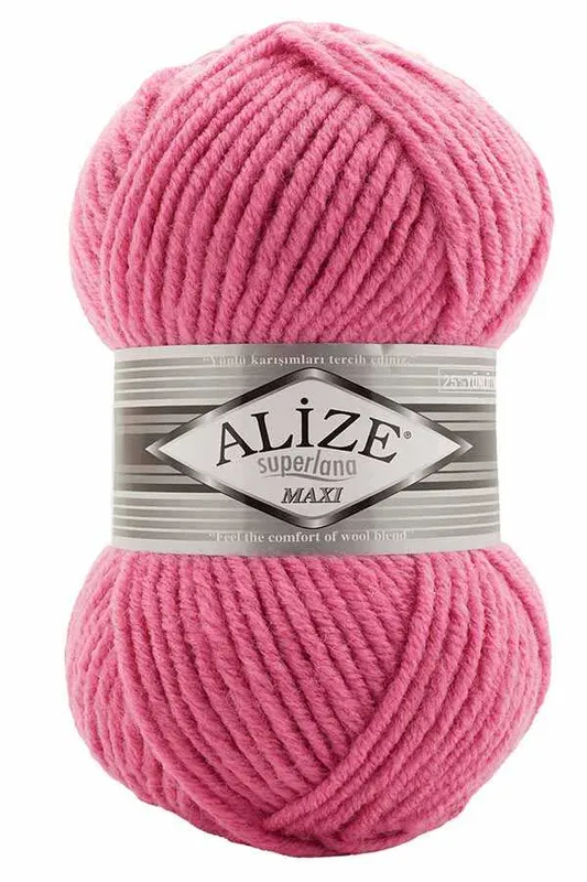 ALİZE SÜPER LANA MAXİ NO161 PEMBE