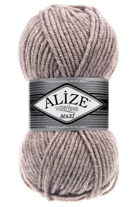 ALİZE SÜPER LANA MAXİ NO207 KAHVE AÇIK