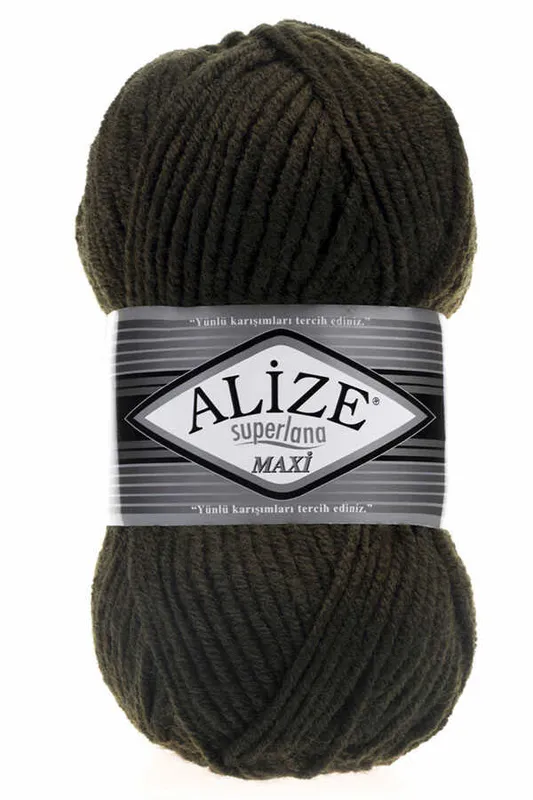 ALİZE SÜPER LANA MAXİ NO241 KOYU YEŞİL