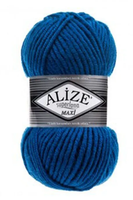 ALİZE SÜPER LANA MAXİ NO522 MAVİ