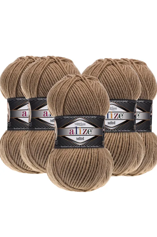 ALİZE SÜPER LANA MİDİ NO152 TEN RENGİ