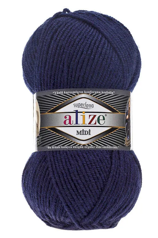 ALİZE SÜPERLANA MİDİ 58 LACİVERT