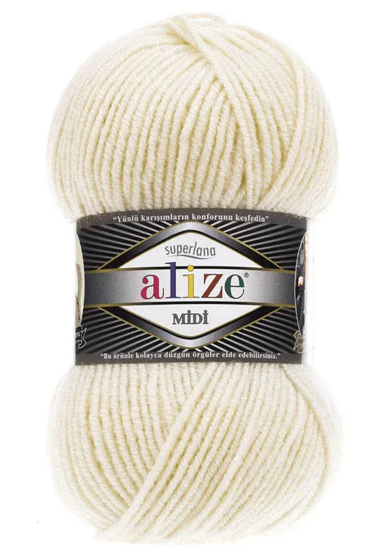 ALİZE SÜPERLANA MİDİ 599 AÇIK KAHVE