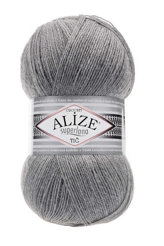 ALİZE SÜPERLANA TIĞ CROCHET 21 GRİ