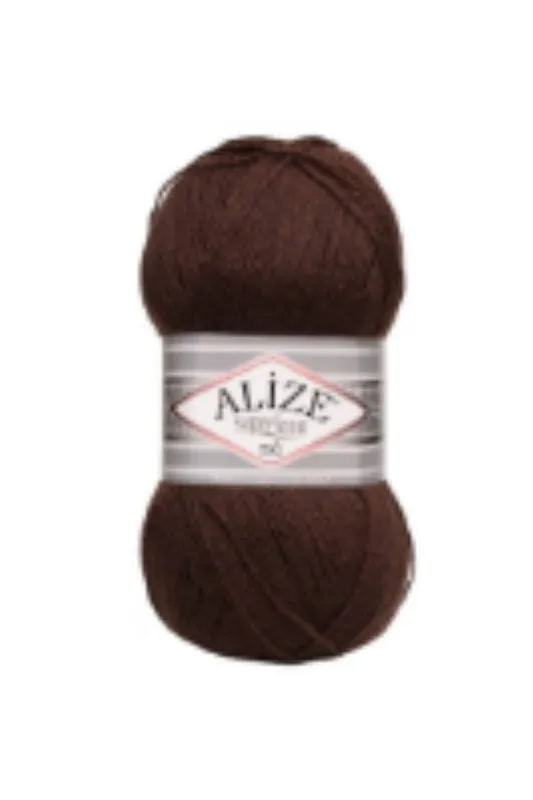 ALİZE SÜPERLANA TIĞ CROCHET 574  KAHVE