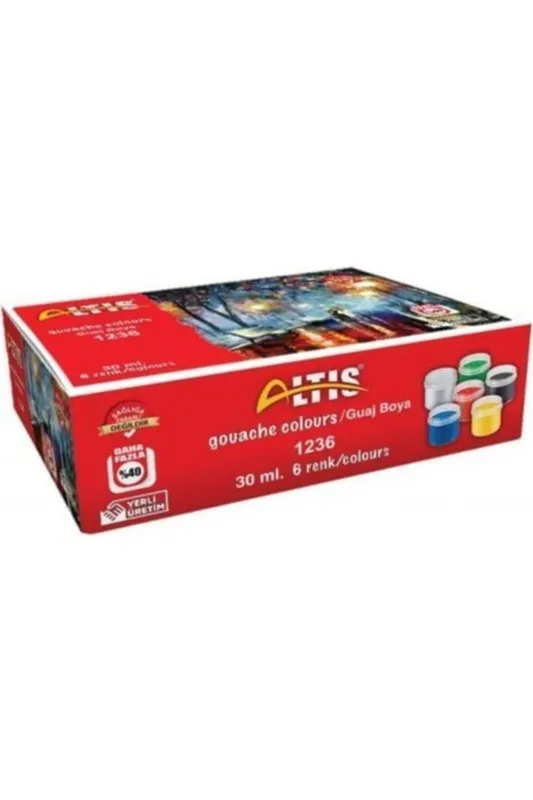 ALTİS GUAJ BOYASI 6 RENK