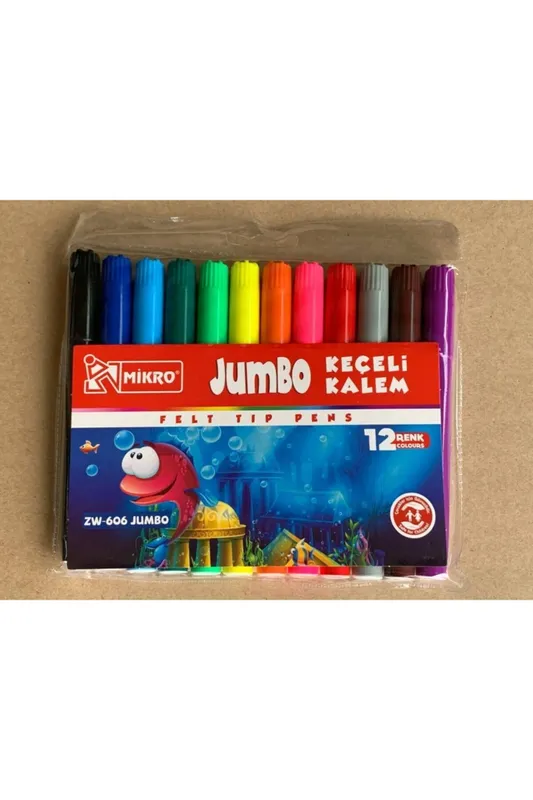 ALTİS KEÇELİ KALEM JUMBO  12 RENK