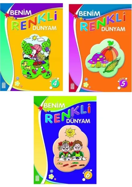 ATA BOYAMA KİTABI BENİM RENKLİ DÜNYAN 16 SAYFA