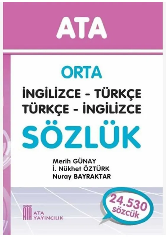 ATA ORTA İNGİLİZCE SÖZLÜK