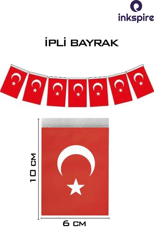 BAYRAK İPLİ KÜÇÜK KAĞIT