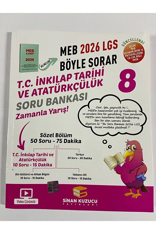 BİL-BANG T.C. İNKILAP TARİHİ VE ATATÜRKÇÜLÜK SORU BANKASI ÜNLÜ YAYINLARI
