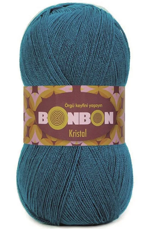 BONBON KRİSTAL NO98203 PETROL YEŞİLİ