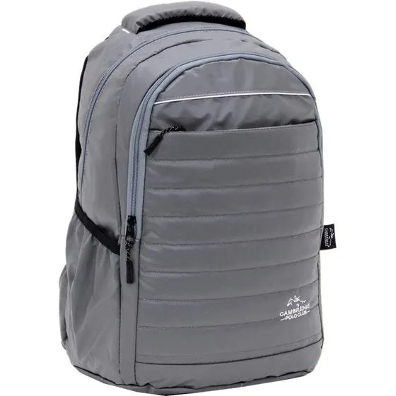ÇANTA POLO CAMBRİDGE   GRİ - SİYAH