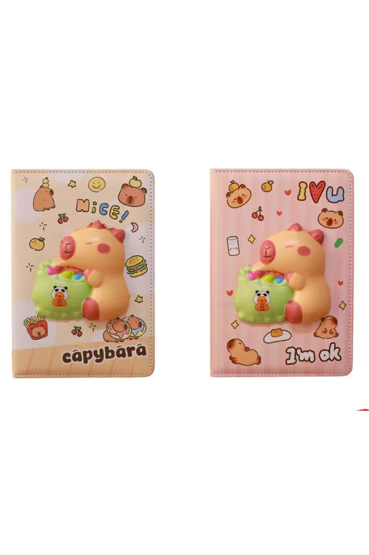 CAPY BARA SUKUŞİ ZİNCİRLİ NO DEFTERİ