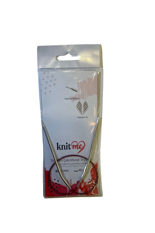 ÇELİK MİSİNALI ÖRGÜ ŞİŞİ 3MM