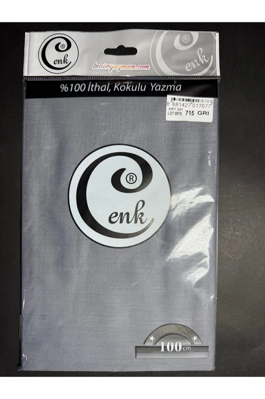 CENK KOKULU YAZMA GRİ