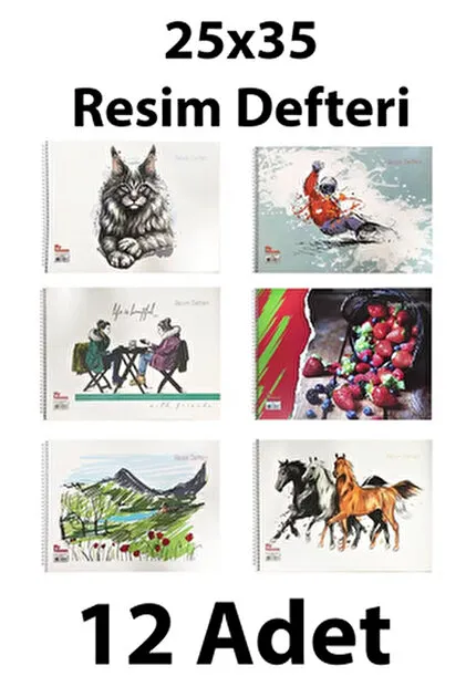ÇINAR RESİM DEFTERİ 25X35 15 YAPRAK
