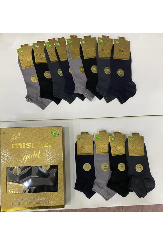ÇORAP MISIRLI BAMBU GOLD PATİK