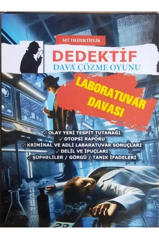 DEDEKTİF DAVA ÇÖZME OYUNU ( CANLI YAYINDA CİNAYET )