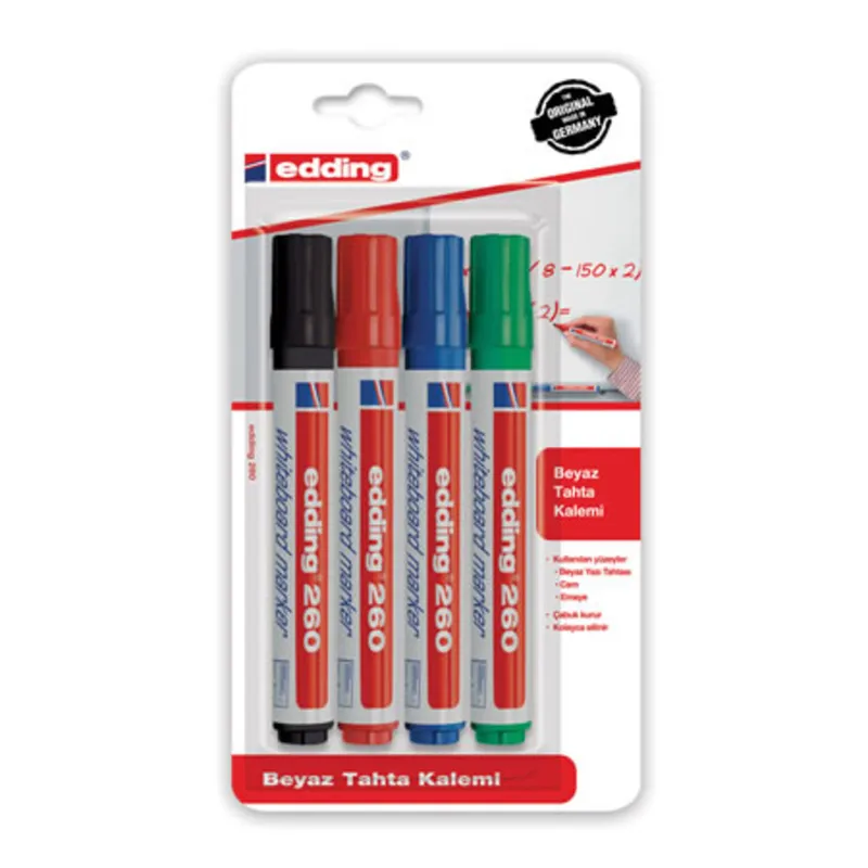 EDDİNG TAHTA KALEMİ MAVİ