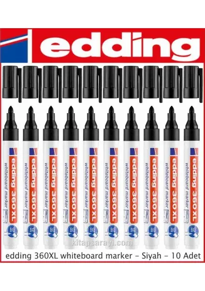 EDDİNG TAHTA KALEMİ SİYAH