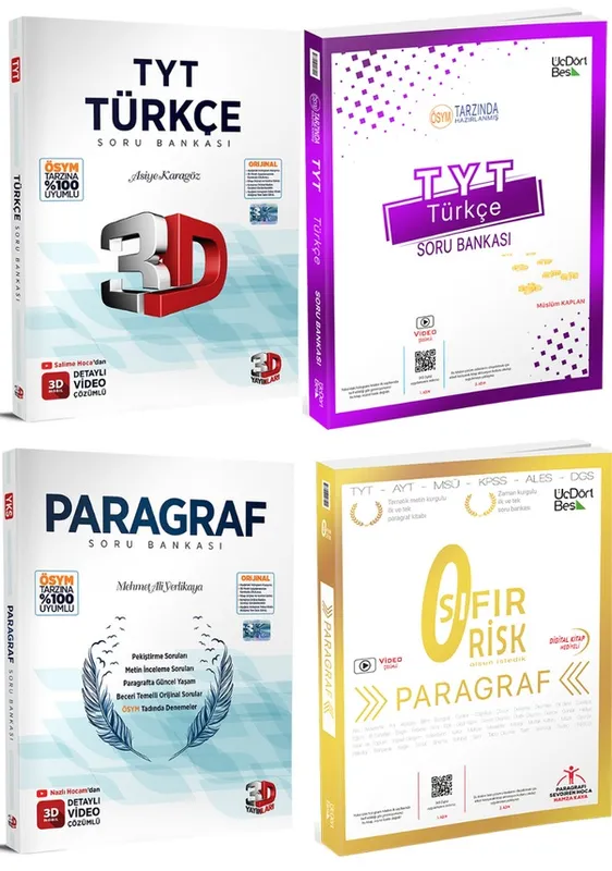 EDEBİYAT SOKAĞI PARAGRAF TÜRKÇE TYT SORU BANKASI