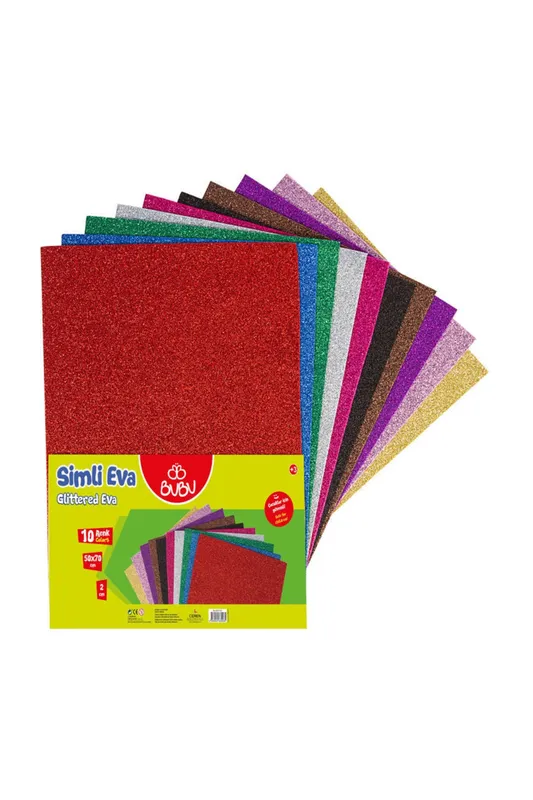 EVA SİMLİ YAPIŞKANLI 50*70 CM 10 RENK