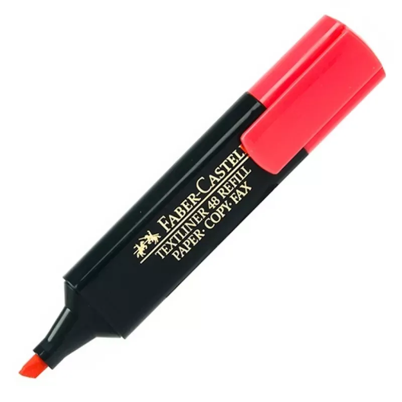 FABER CASTELL FOSFORLU KALEM KIRMIZI