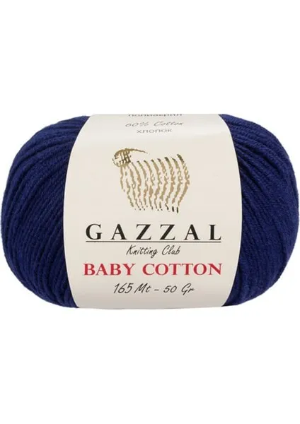 GAZZAL BABY COTTON 3438 LACİVERT