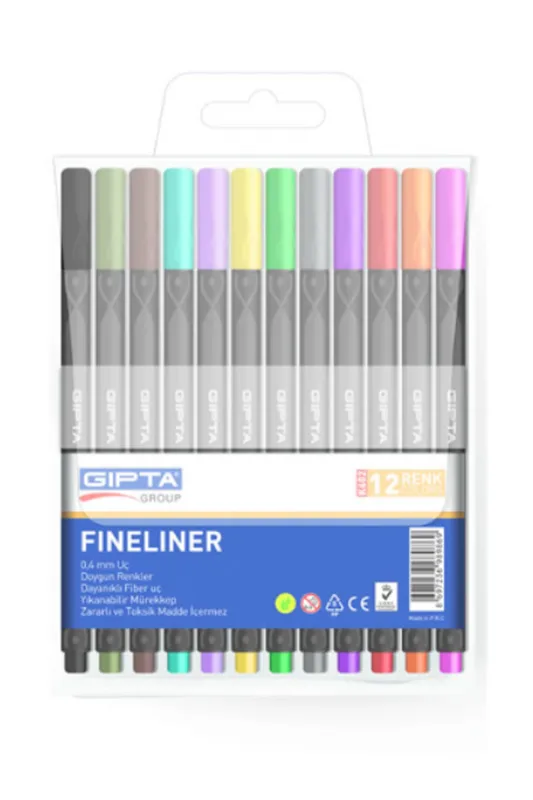 GIPTA FİNELİNER KALEM ( FUŞYA )