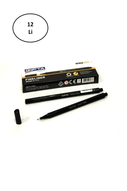 GIPTA FINELINER SİYAH