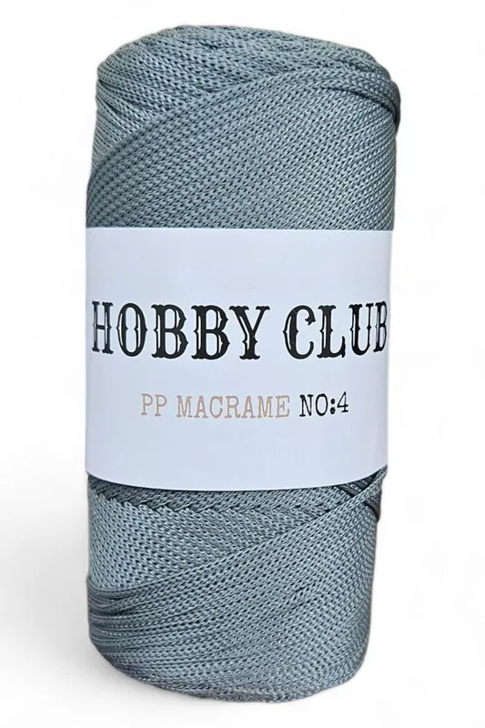 HOBBY SİMLİ MAKROME GRİ 200 GR.