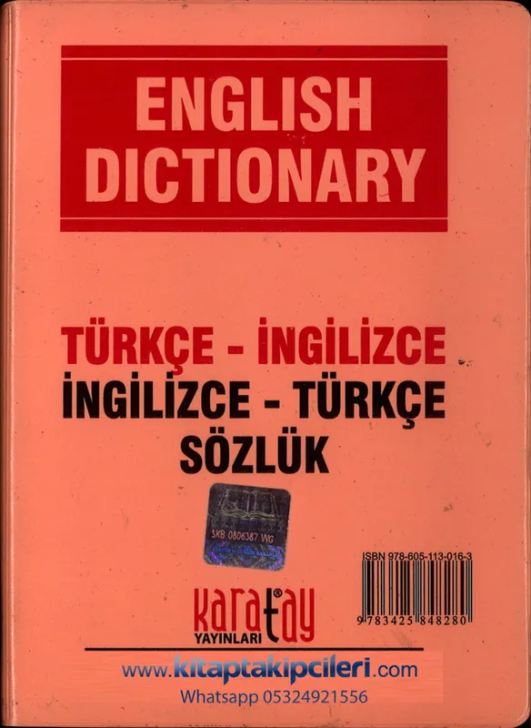 İNGİLİZCE SÖZLÜK KARATAY
