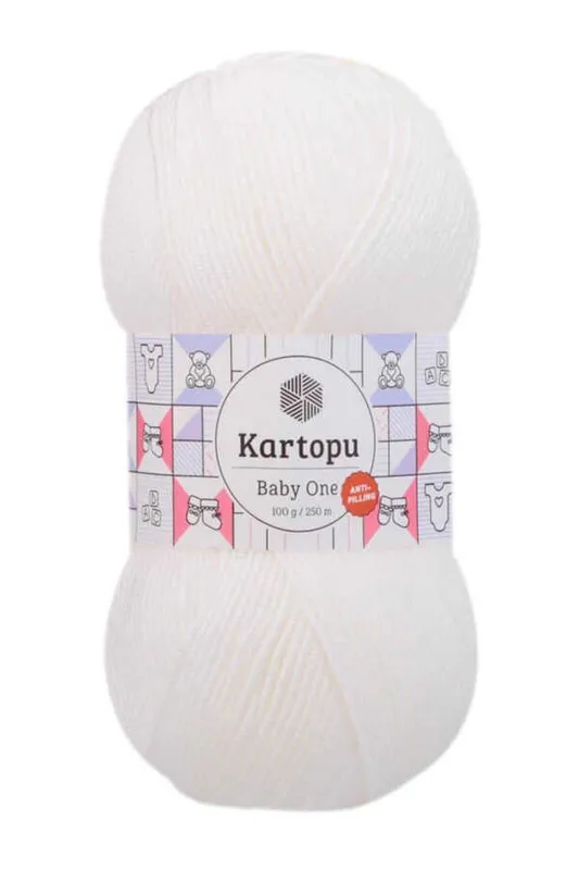 KARTOPU BABY ONE 010 BEYAZ