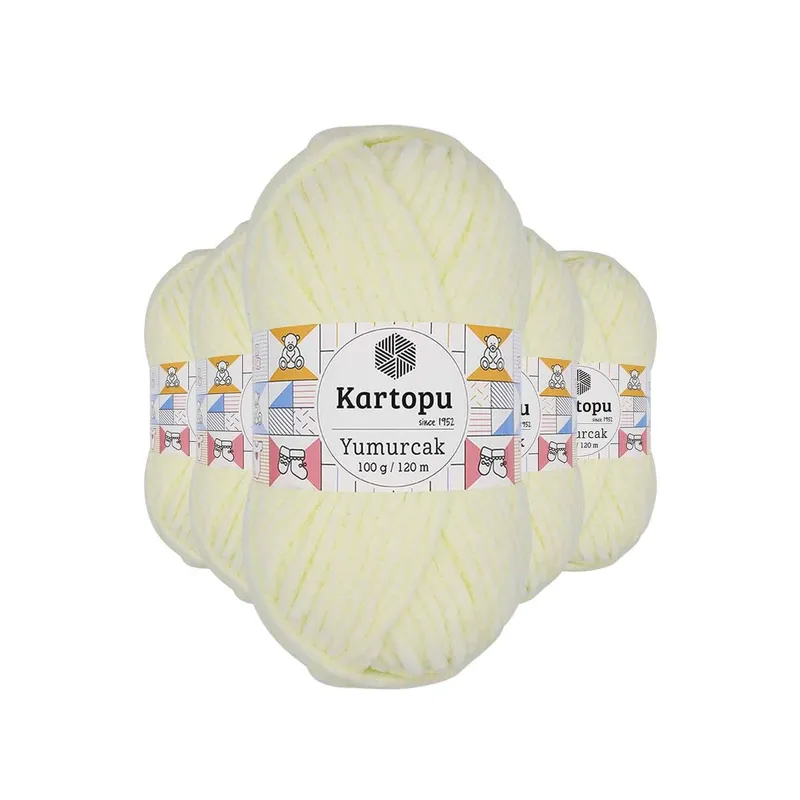 KARTOPU YUMURCAK K335 LİMON SARI